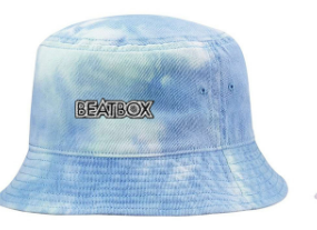 Tie-Dye Blue Bucket Hat