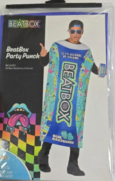 Blue Razz Halloween Costume