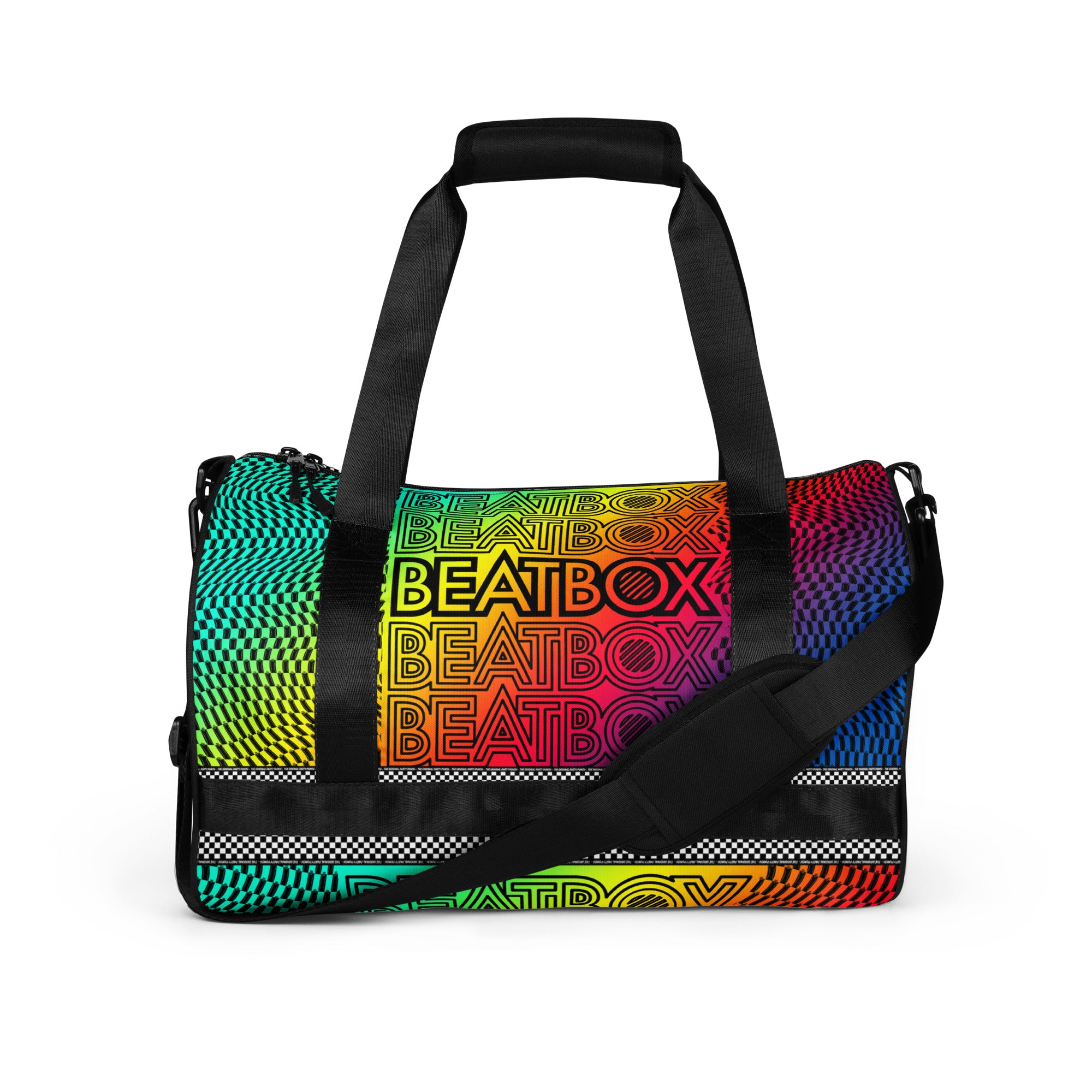 All-over print gym bag