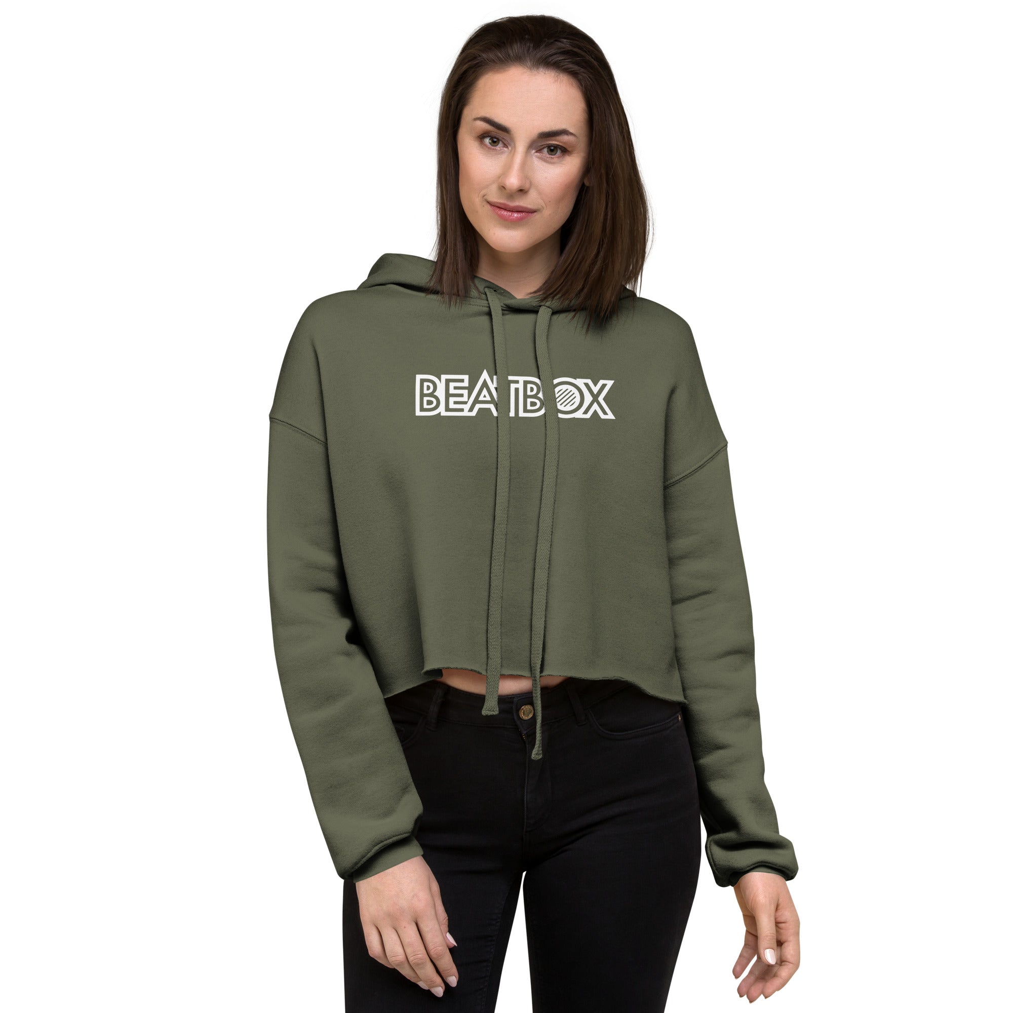 BeatBox Crop Hoodie