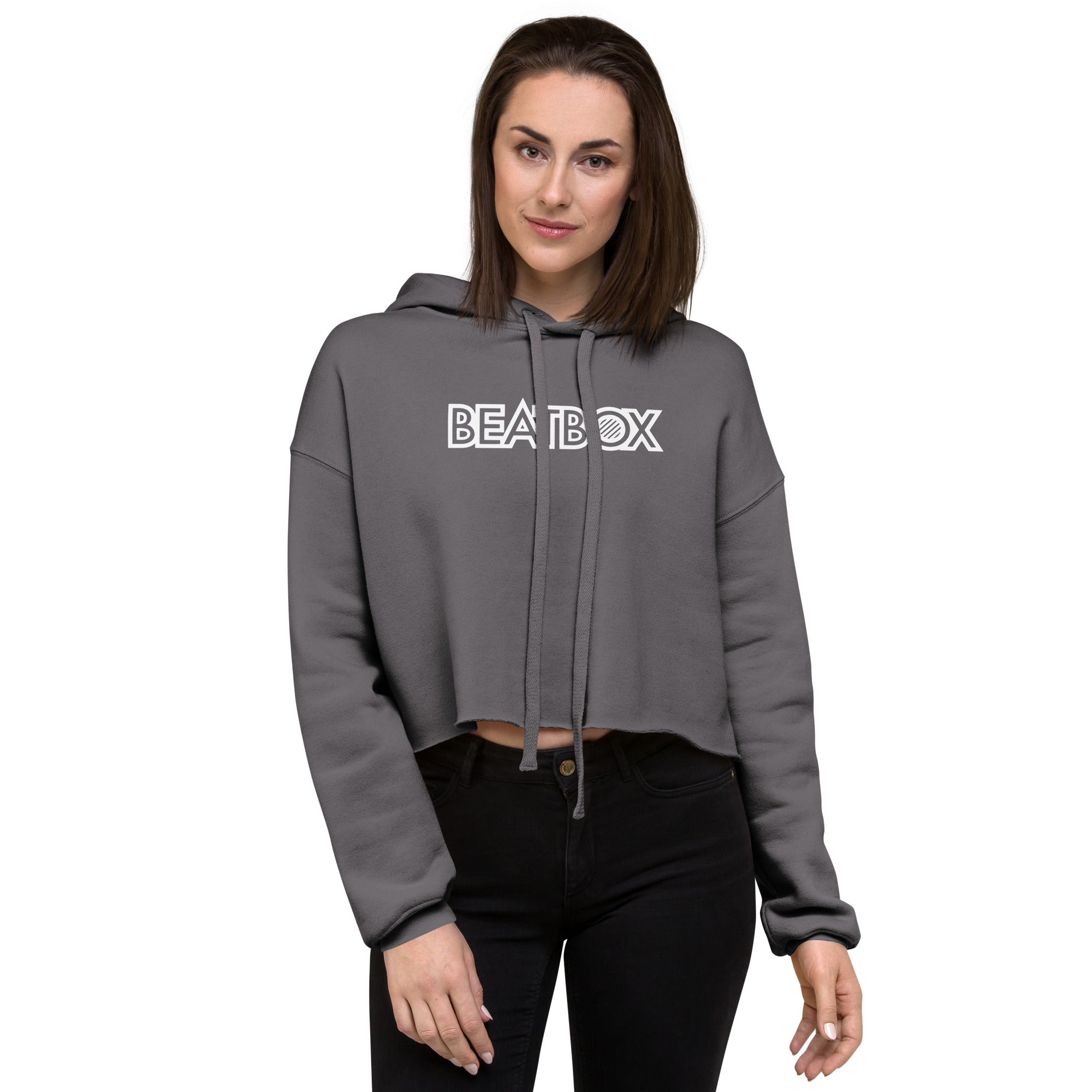 BeatBox Crop Hoodie