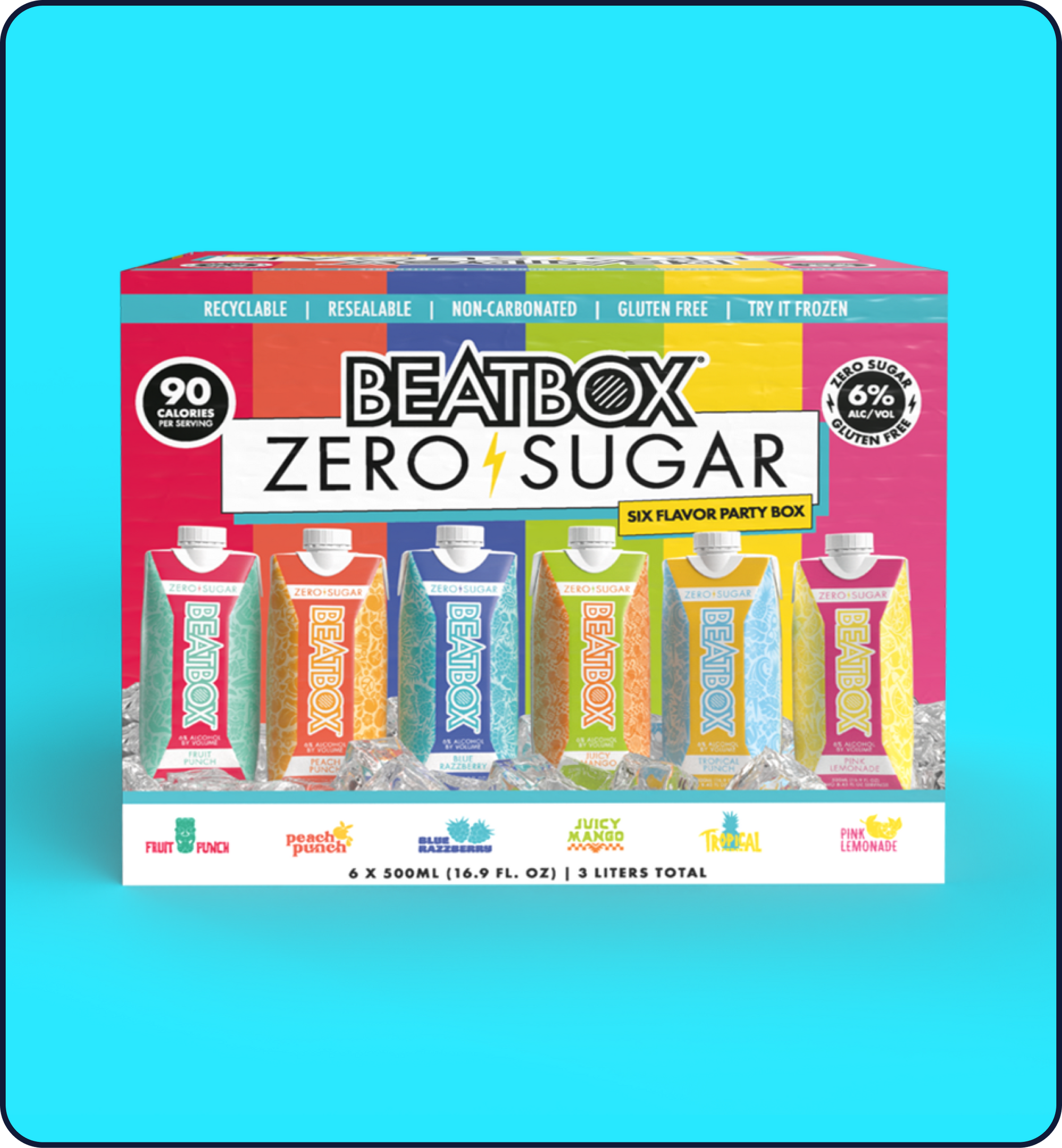 Zero Sugar Party Box