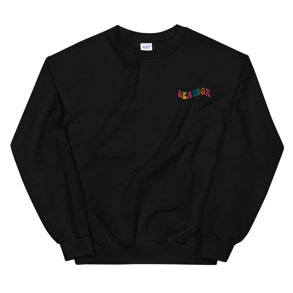 Rainbow Embroidered Sweatshirt