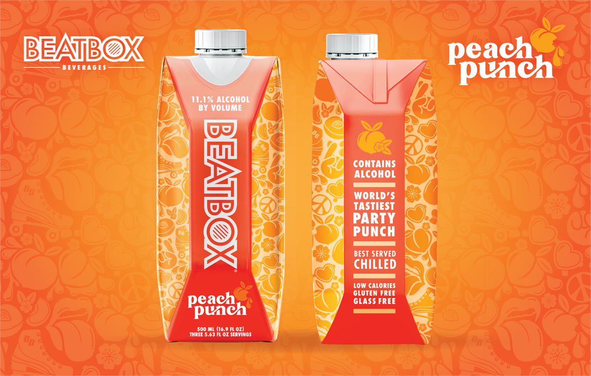 Worth The Squeeze BeatBox Beverages Adds Peach Punch To Lineup