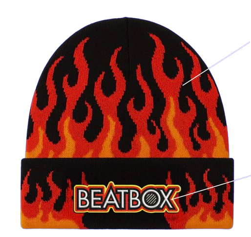 Flame Beanie