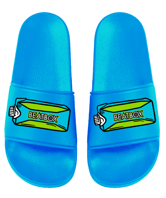 Blue Tetra Slides - Fam