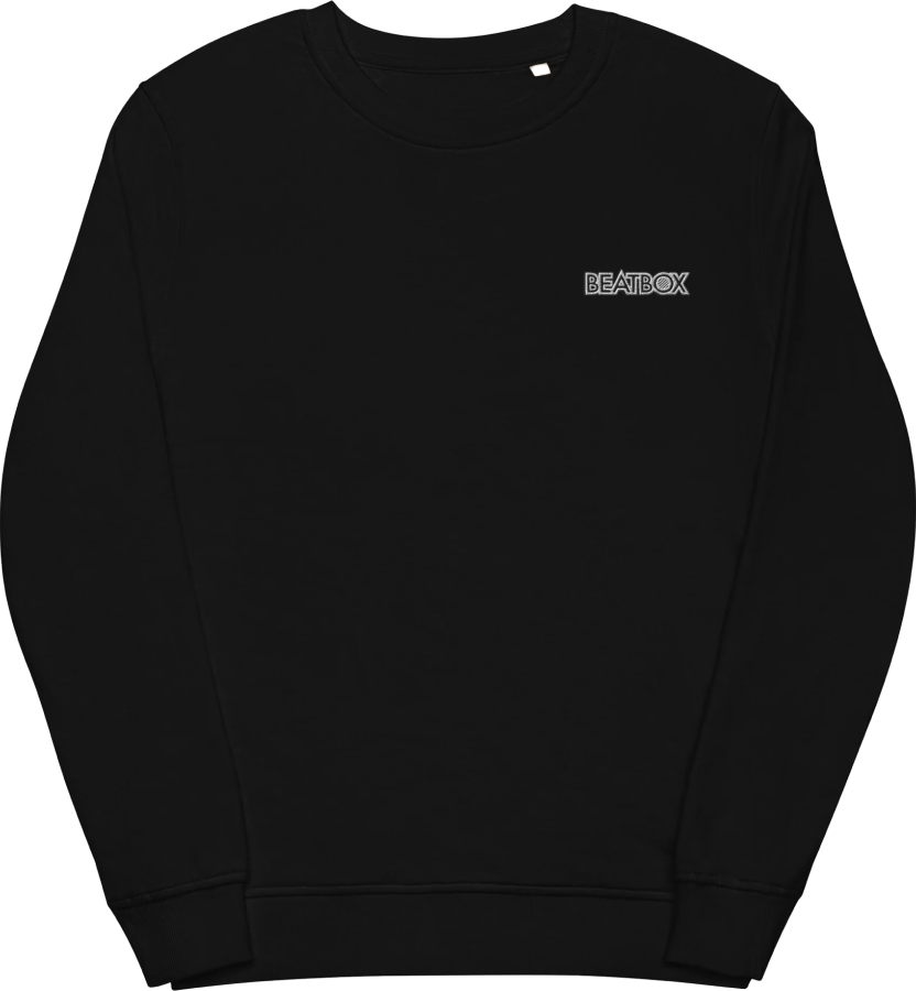 BeatBox embroidered organic sweatshirt