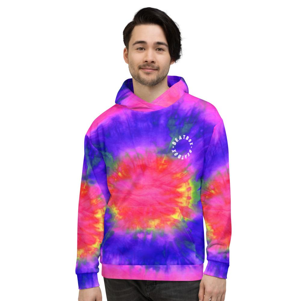 Tie Dye Trippy Pullover Tie Dye Hoodie Classic Rainbow Spiral Hand