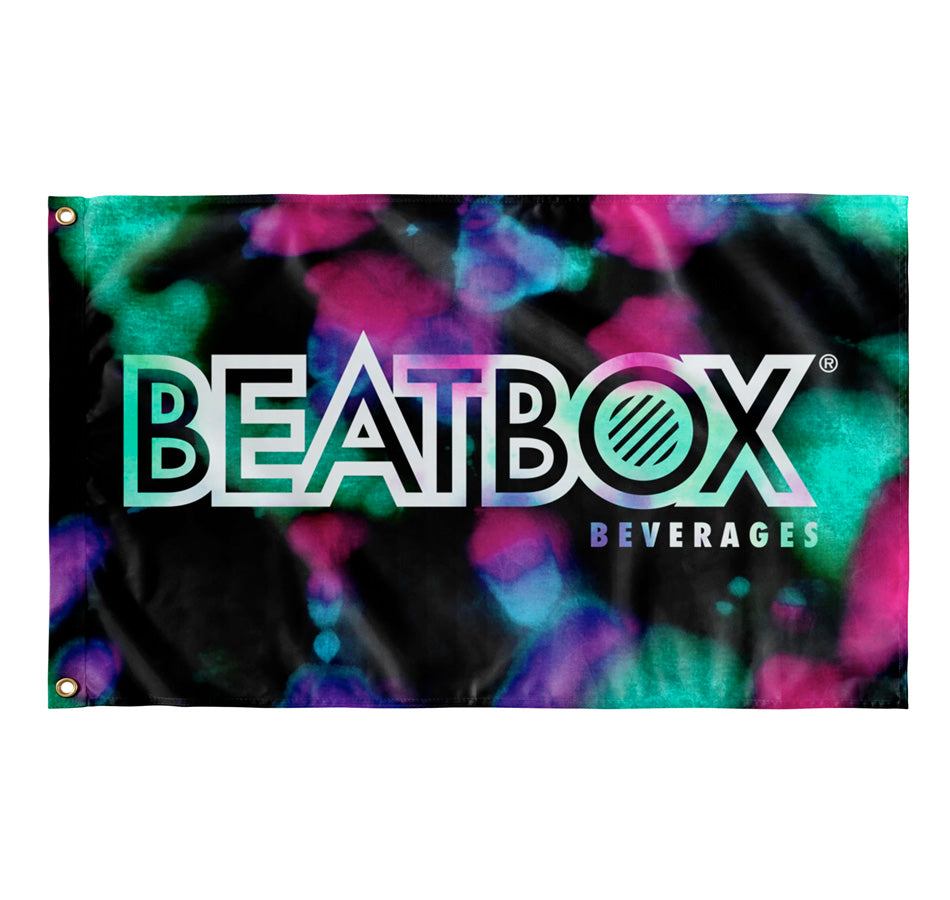 BeatBox Tie Dye Flag