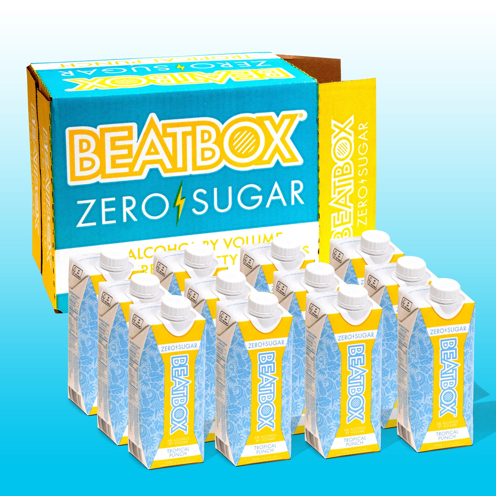 BeatBox | 12 pack Tropical Punch | Zero Sugar | 6% abv