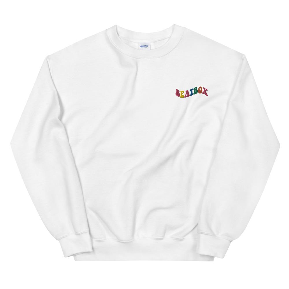 Rainbow Embroidered Sweatshirt